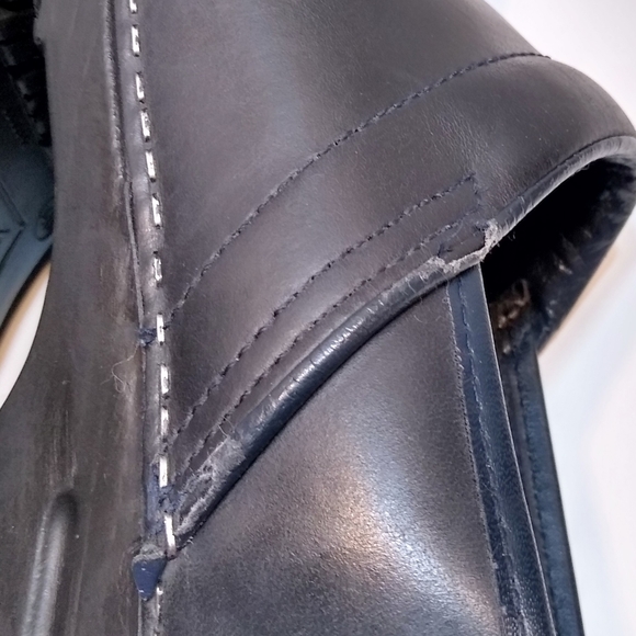 Dansko classic style blue platform clogs, size 10. Blue clogs. - Picture 8 of 13